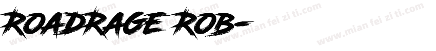 RoadRage Rob字体转换